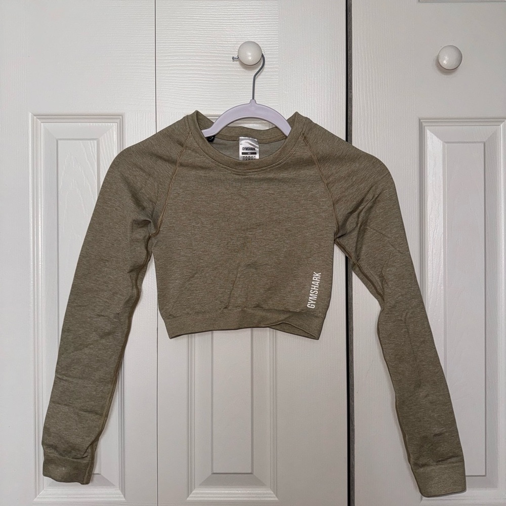 gymshark cropped long sleeve